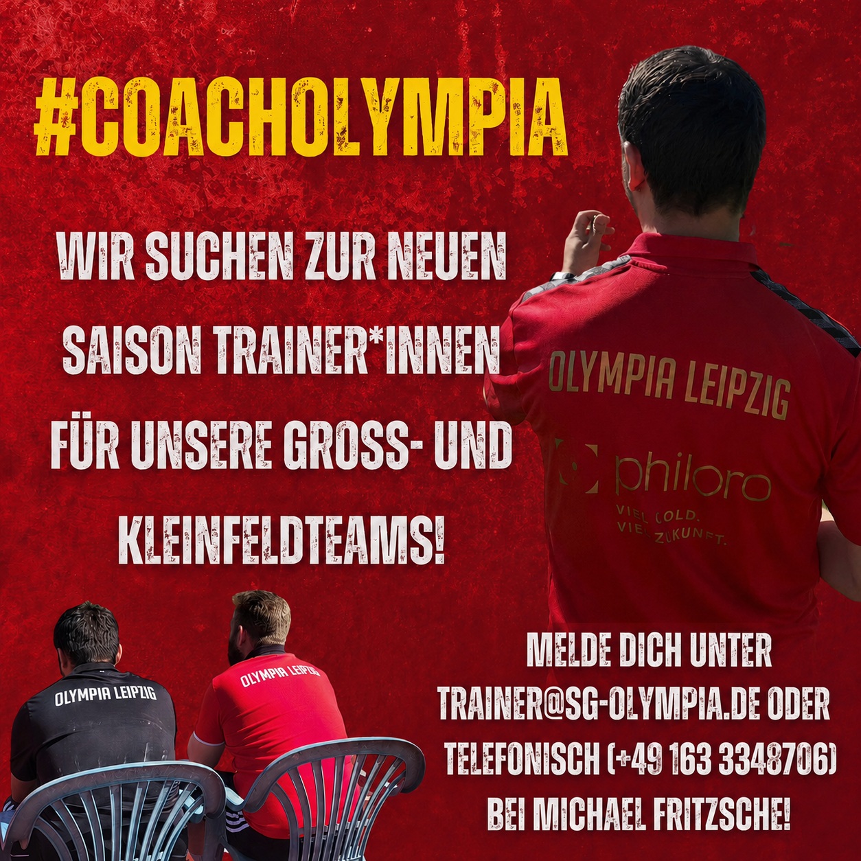 SG Olympia 1896 Leipzig - Trainersuche