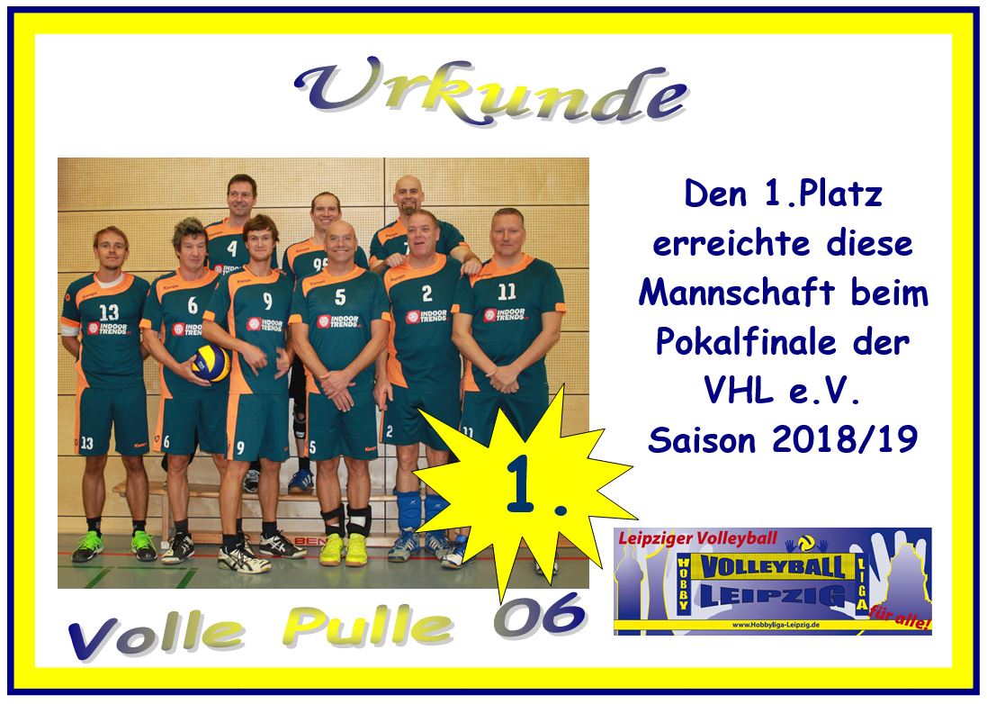 Volle Pulle 06 - Volleyball - SG Olympia 1896 Leipzig Volle Pulle 06 - Volleyball - SG Olympia 1896 Leipzig